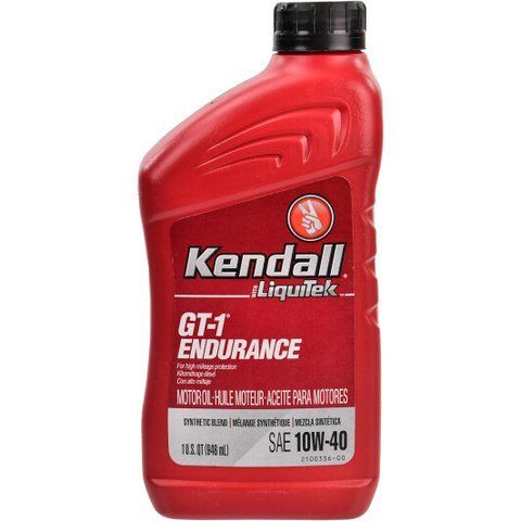 Kendall GT-1 Endurance with LiquiTek 10W-40, 0,946 л (1081182) моторное масло фото