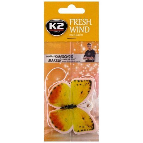 Ароматизатор K2 Fresh Wind Mandarin 7 фото