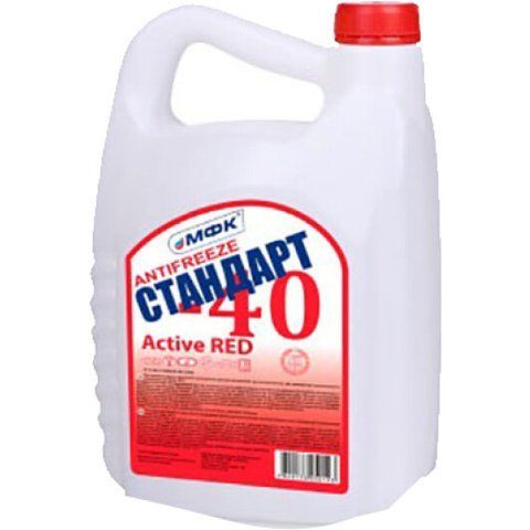 Готовий антифриз МФК Standart Active Red червоний -32 &deg;C фото