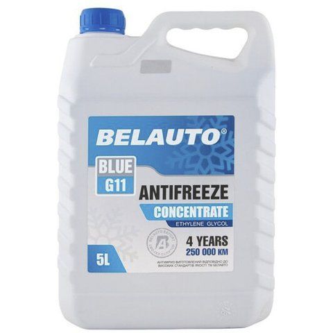 Belauto Antifreeze G11 синий, 5 л (AF1250) концентрат антифриза фото