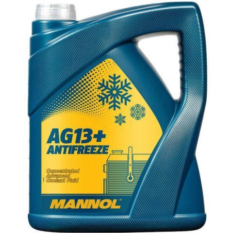 Mannol AG13+ Advanced желтый, 5 л (MN4114-5) концентрат антифриза фото