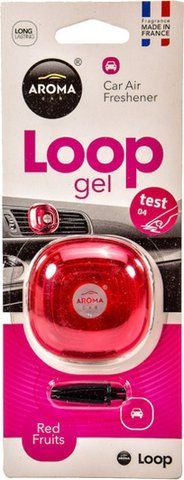 Ароматизатор Aroma Car Loop gel Red Fruits 9 г фото