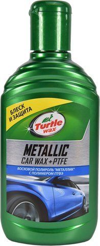 Turtle Wax Metallic Car Wax + PTFE, 300 мл (52889) полироль для кузова фото