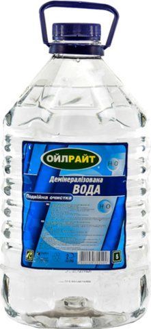 Дистиллированная вода Oil right фото