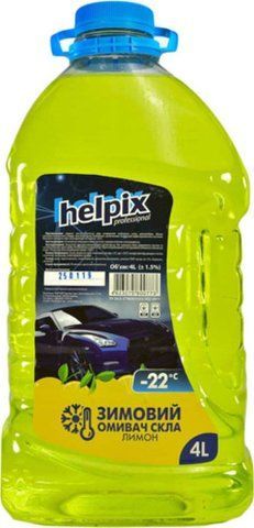 Омыватель Helpix зимний -22&deg;С лимон 4 л фото