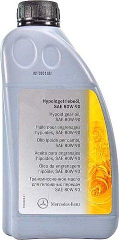Mercedes-Benz Hypoid Gear Oil 80W-90, 1 л минеральное трансмиссионное масло фото