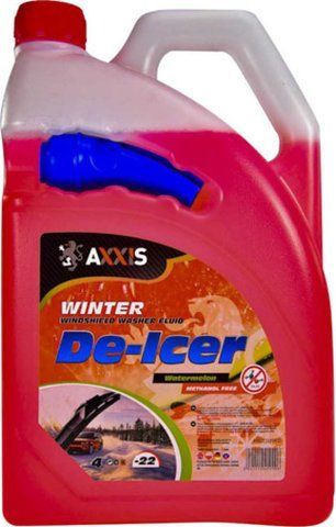 Омивач Axxis De-icer зимовий -22&deg;С кавун 4 л фото