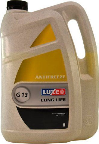 Готовий антифриз Luxe Yellow Line Long Life G13 жовтий -40 &deg;C фото
