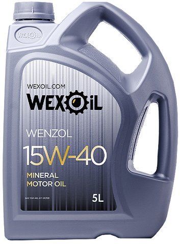 Wexoil Wenzol 15W-40, 5 л (9461) моторна олива фото