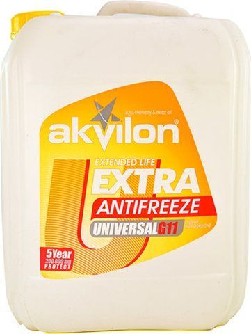 Готовий антифриз Akvilon Extra G11 жовтий -40 &deg;C фото