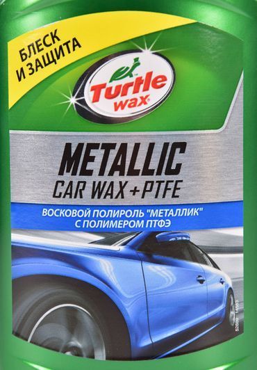 Turtle Wax Metallic Car Wax + PTFE, 300 мл (52889) полироль для кузова фото