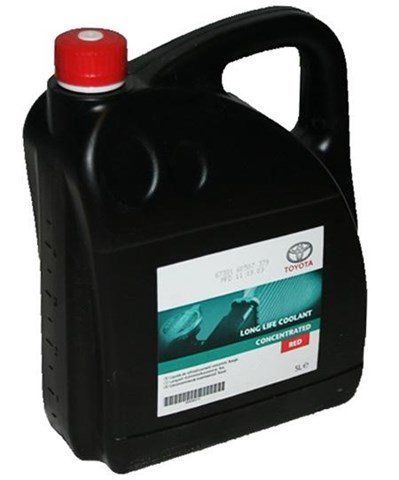 Toyota Long Life Coolant G12 красный, 5 л (0888980014) концентрат антифриза фото