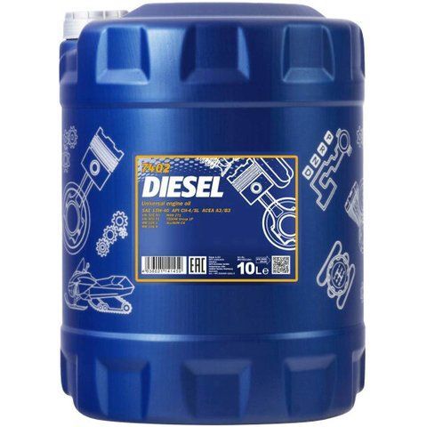 Mannol Diesel 15W-40 10 л, (MN7402-10) моторна олива фото