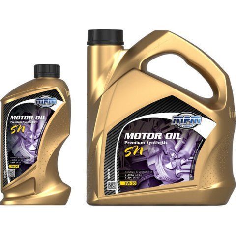 MPM Premium Synthetic SN 5W-50 1 л, (05001S) моторное масло фото