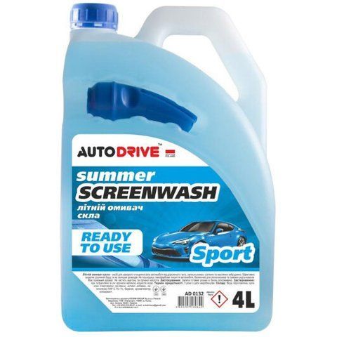 Auto Drive Summer Screen Wash Sport летний, 4 л (AD0132) омыватель фото