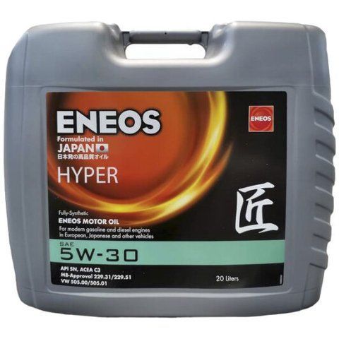 Eneos Hyper 5W-30 20 л, (eu0030201n) моторна олива фото