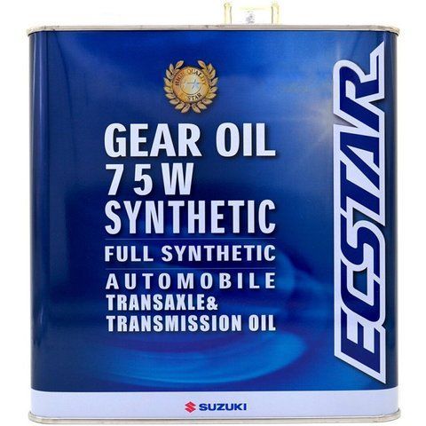 Suzuki Gear Oil 75W, 3 л (9900022B27036) трансмісійна олива фото