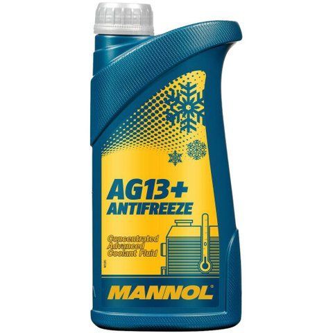 Mannol AG13+ Advanced желтый, 1 л (MN4114-1) концентрат антифриза фото