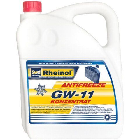 SWD Rheinol GW-11 G11 синий, 5 л (39122580) концентрат антифриза фото