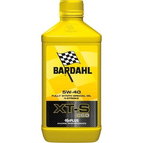 Bardahl XT-S C60 5W-40, 1 л (355039) моторна олива 4T фото