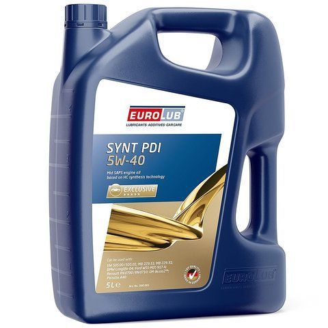 EuroLub Synt PDI 5W-40, 5 л (308005) моторна олива фото