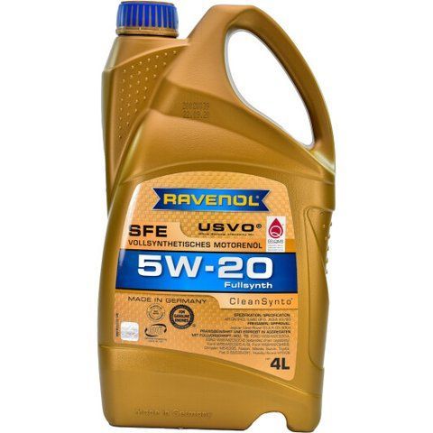 Ravenol SFE 5W-20 4 л, (11111104) моторное масло фото