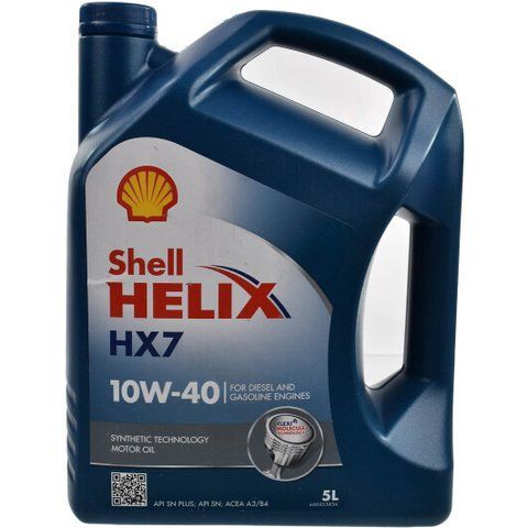Shell Helix HX7 10W-40, 5 л (550053738) моторна олива фото