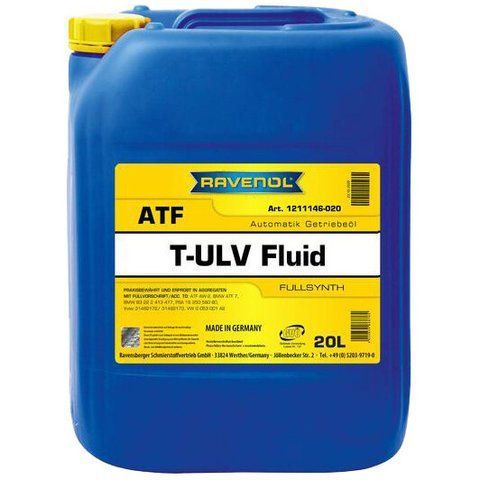Ravenol T-ULV, 20 л (1211146020) синтетична трансмісійна олива фото