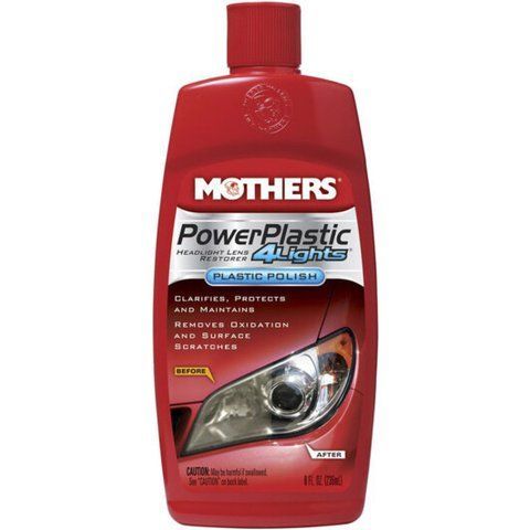 Полироль для фар Mothers California Gold PowerPlastic 4Lights фото