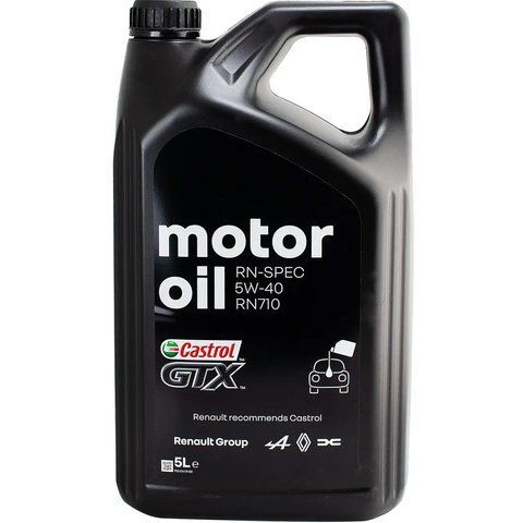 Renault Castrol GTX 5W-40 RN 710, 5 л (7711658111) моторное масло фото