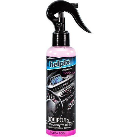 Полироль для салона Helpix Professional bubble gum 200 мл 4823075802586 фото