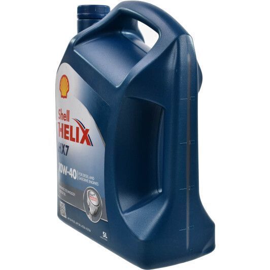Shell Helix HX7 10W-40, 5 л (550053738) моторна олива фото