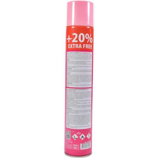 Nowax Black Cockpit Cleaner bubble gum, 750 мл (NX00709) полироль для салона фото
