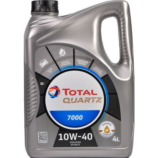Total Quartz 7000 10W-40 4 л, (216676) моторна олива фото