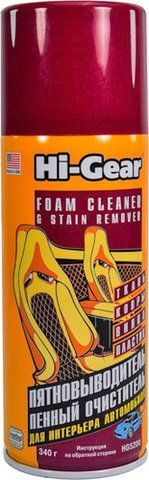 Очисник салону Hi-Gear Foam Cleaner & Stain Remover 340 мл HG5200 фото