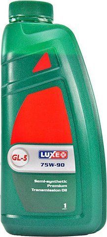 Luxe GL-5 75W-90, 1 л (562) напівсинтетична трансмісійна олива фото