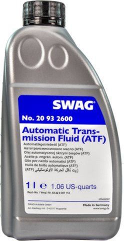 SWAG ATF Dexron 6, 1 л (20932600) трансмиссионное масло фото