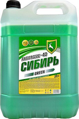 Готовий антифриз Сибір G11 зелений -40 &deg;C фото
