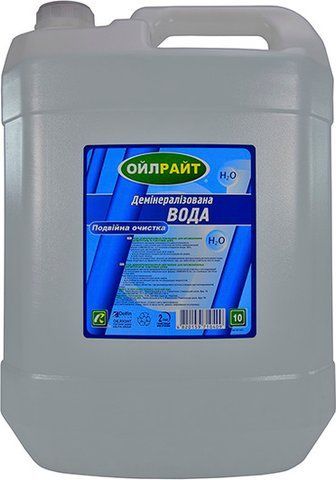 Дистиллированная вода Oil right фото