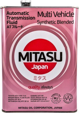 Mitasu Multi Vehicle Synthetic Blended, 4 л (MJ-323-4) напівсинтетична трансмісійна олива фото