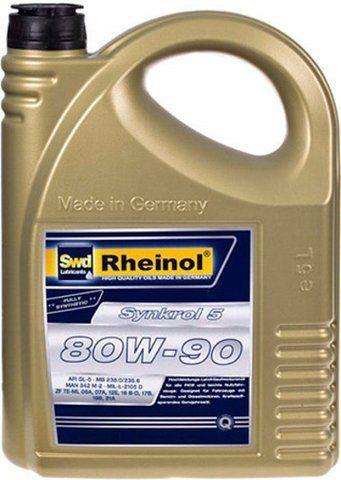 SWD Rheinol Synkrol 5 GL-5 80W-90, 5 л (32555580) мінеральна трансмісійна олива фото
