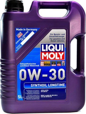 Liqui Moly Synthoil Longtime 0W-30 5 л, (8977) моторное масло фото