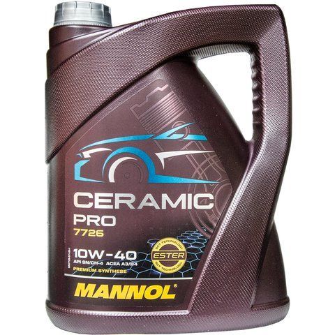 Mannol Ceramic Pro 10W-40, 5 л (MN7726-5) моторное масло фото