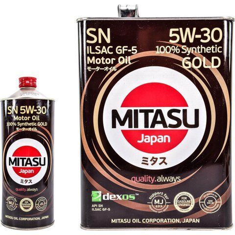Mitasu Gold SN 5W-30 1 л, (MJ-101-1) моторна олива фото
