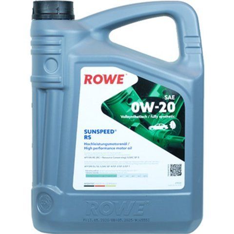 Rowe HC Sunspeed Synt RS C5 0W-20, 5 л (4920379005099) моторное масло фото