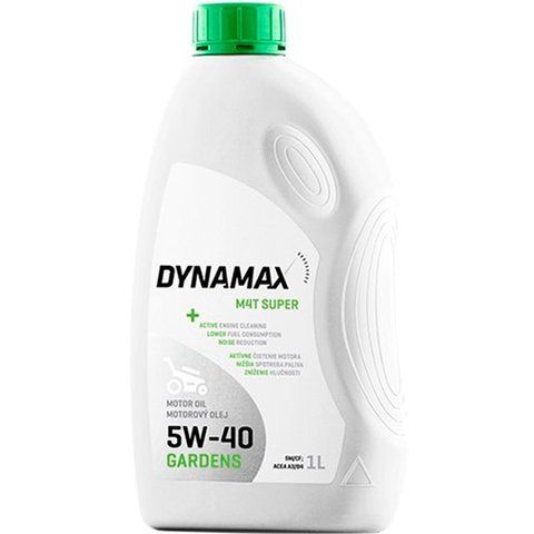 Dynamax M4T Super 5W-40, 1 л (500704) моторное масло 4T фото
