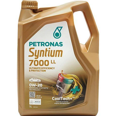 Petronas Syntium 7000 LL 0W-20, 5 л (70719M12EU) моторное масло фото