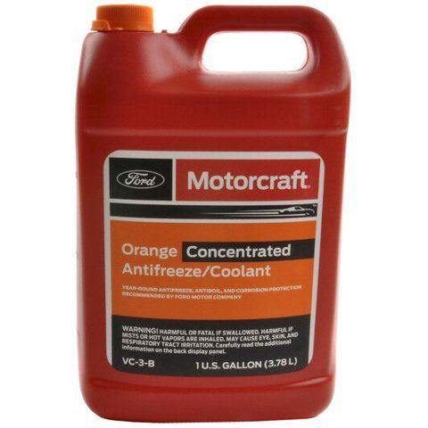 Концентрат антифризу MOTORCRAFT Concentrate оранжевий, 3,78 л (VC3B) фото