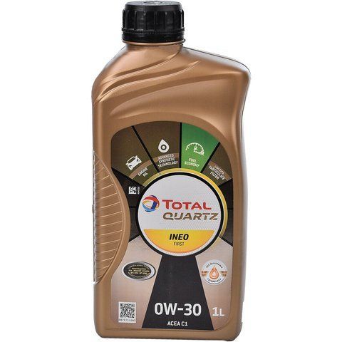 Total Quartz Ineo First 0W-30 1 л, (213830) моторна олива фото