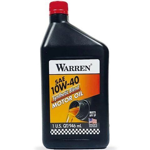 Warren Synthetic blend 10W-40, 0,946 л (WAR10W4012PL) моторное масло фото